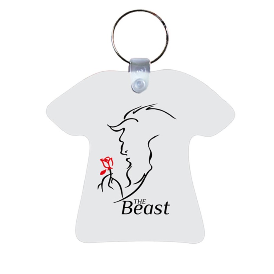 Portachiavi personalizzabile con nome the beast Love