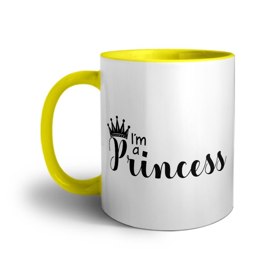 Tazza personalizzabile con nome i'm a princess Love