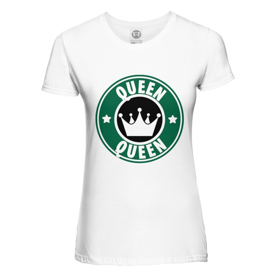 T-shirt donna personalizzabile con nome queen starb Love