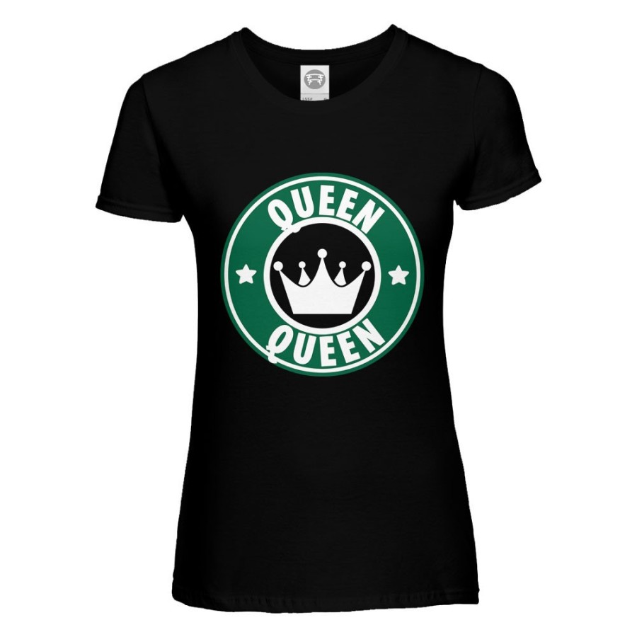 T-shirt donna personalizzabile con nome queen starb Love