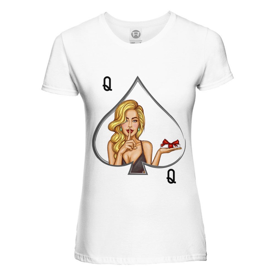 T-shirt donna personalizzabile con nome q Love