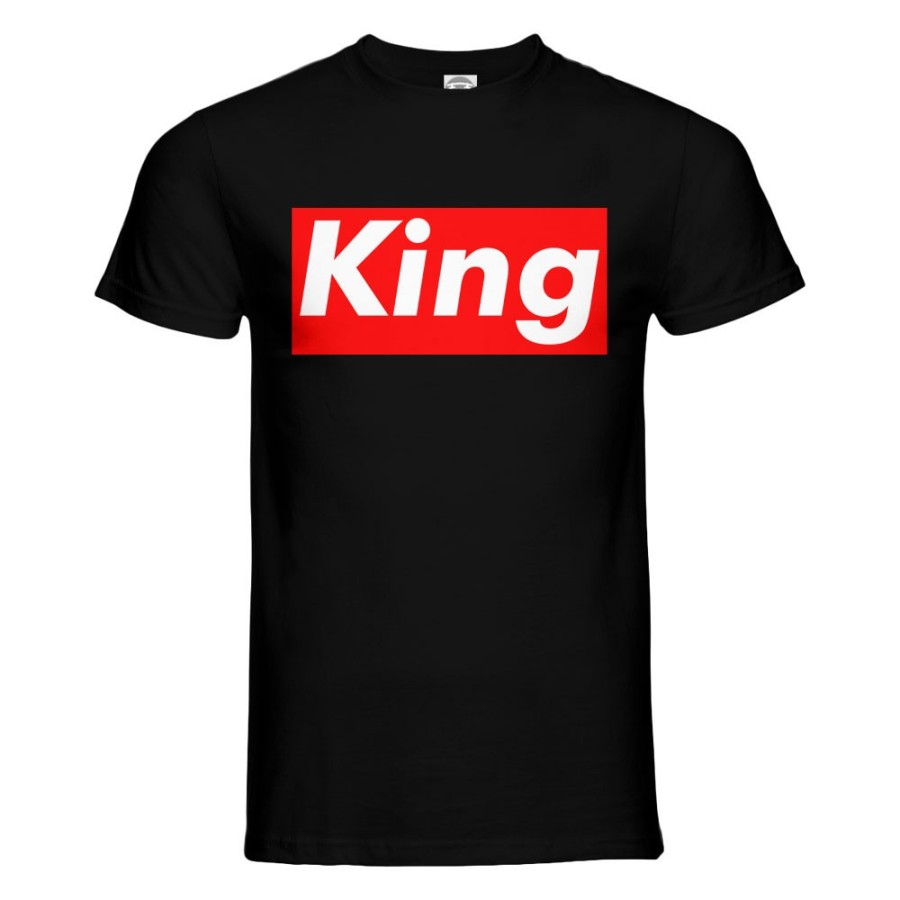 T-shirt uomo personalizzabile con nome king supreme love Love