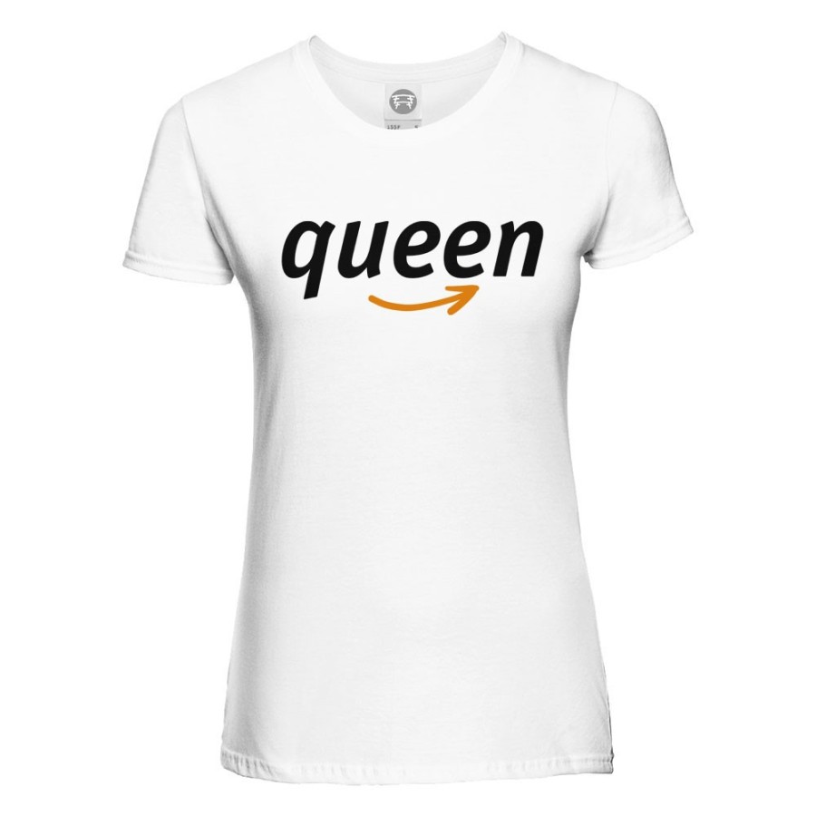 T-shirt donna personalizzabile con nome queen delivery Love