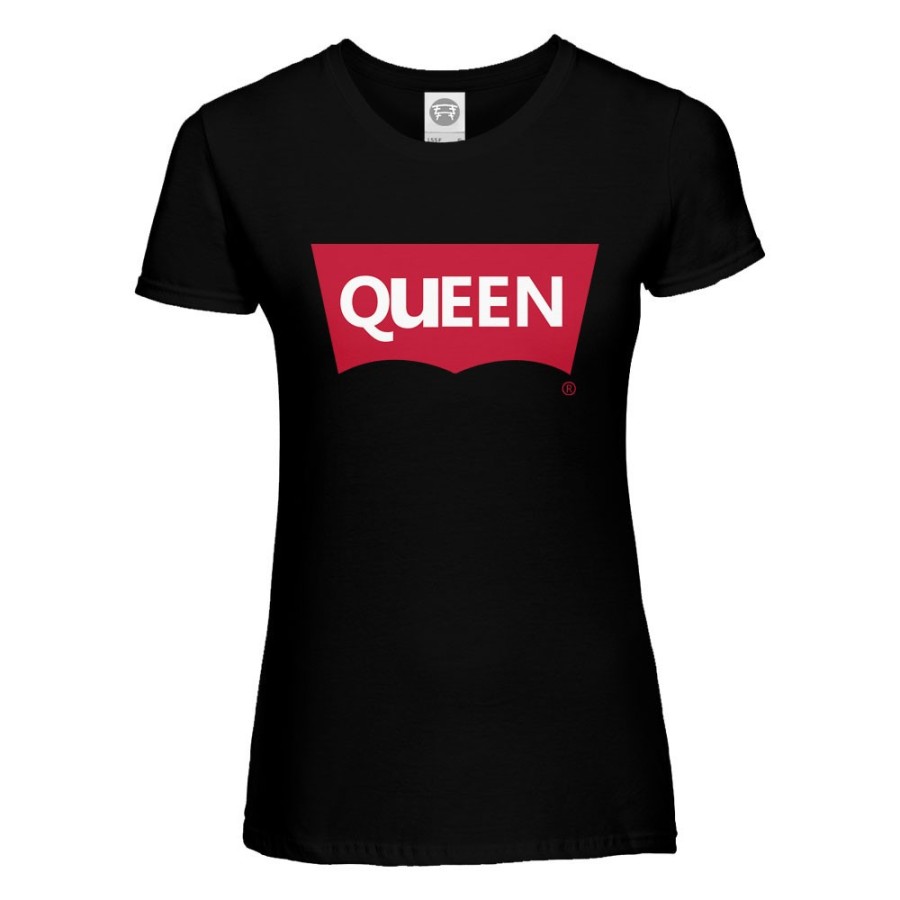 T-shirt donna personalizzabile con nome queen loveis Love