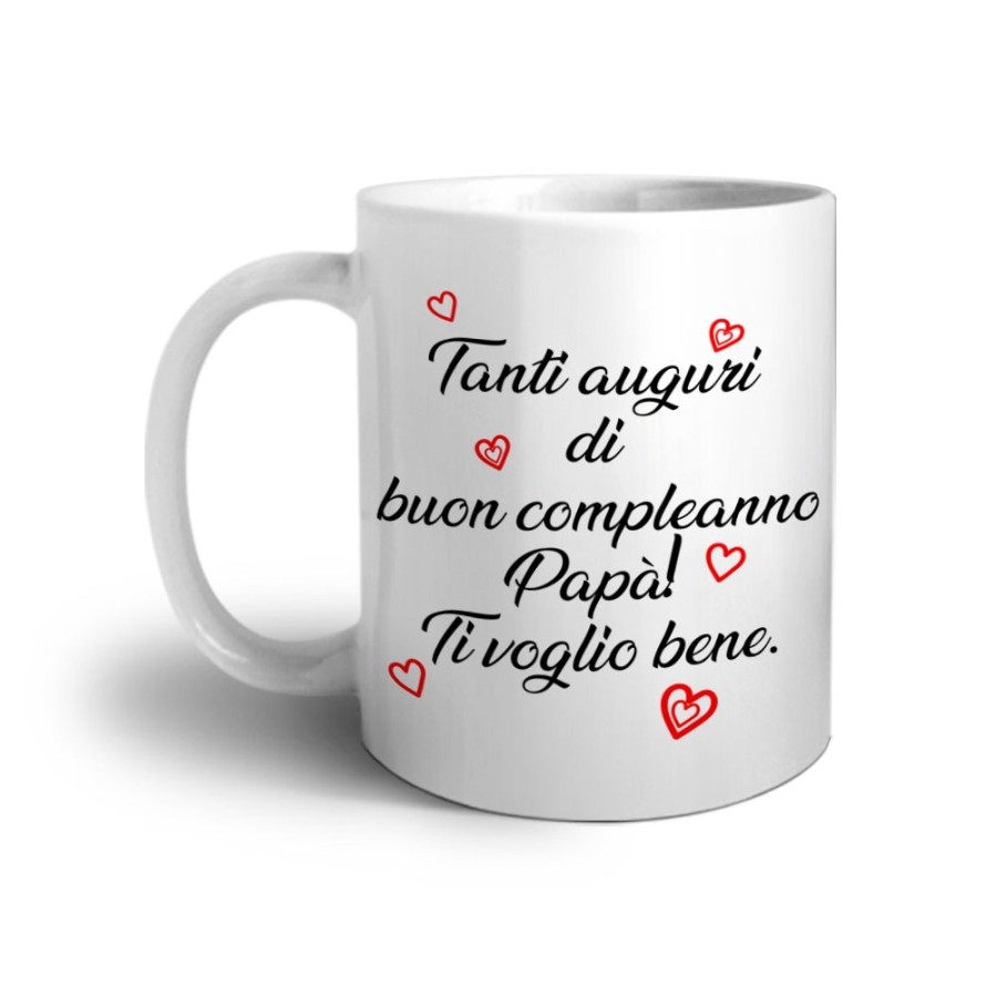 Tazza tanti auguri di buon compleanno papà ti voglio bene Per il papà