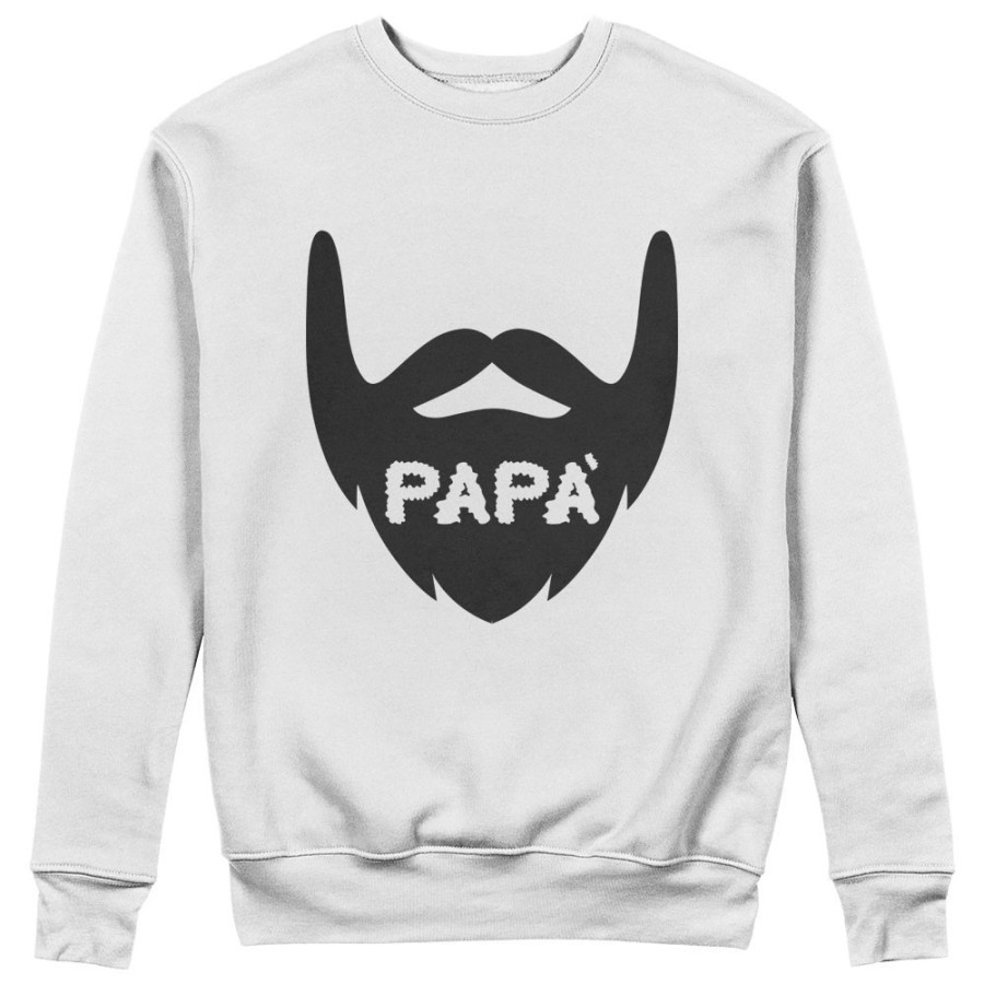 Felpa uomo barba papà Per il papà