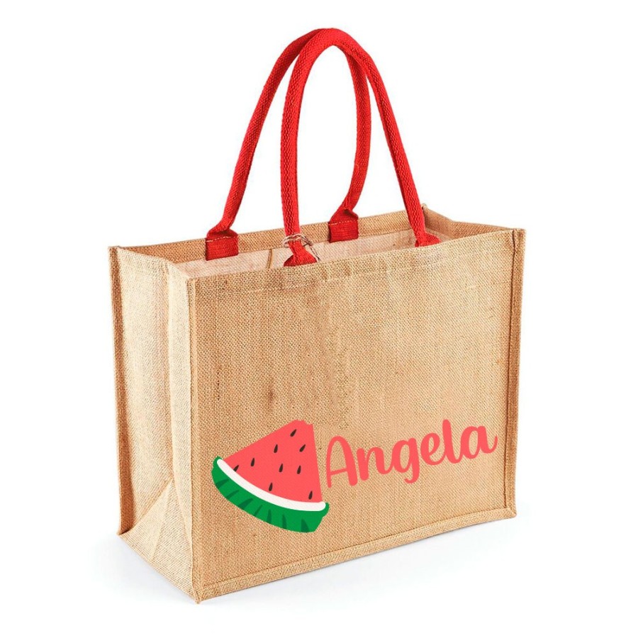 Borsa mare anguria personalizzata con nome Summer