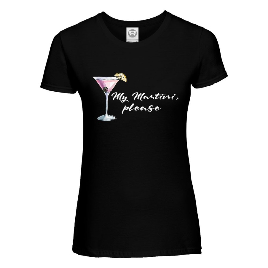 T-shirt donna my martini please Cocktail