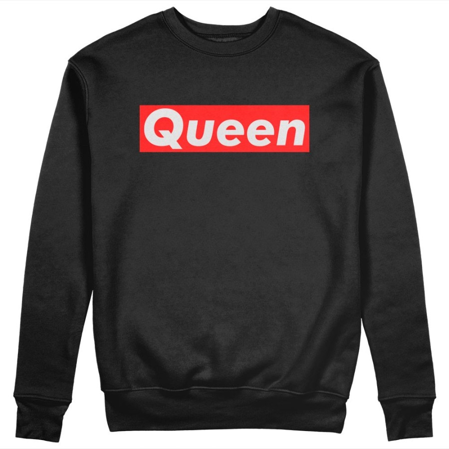 Felpa donna personalizzabile con nome queen supreme love Love