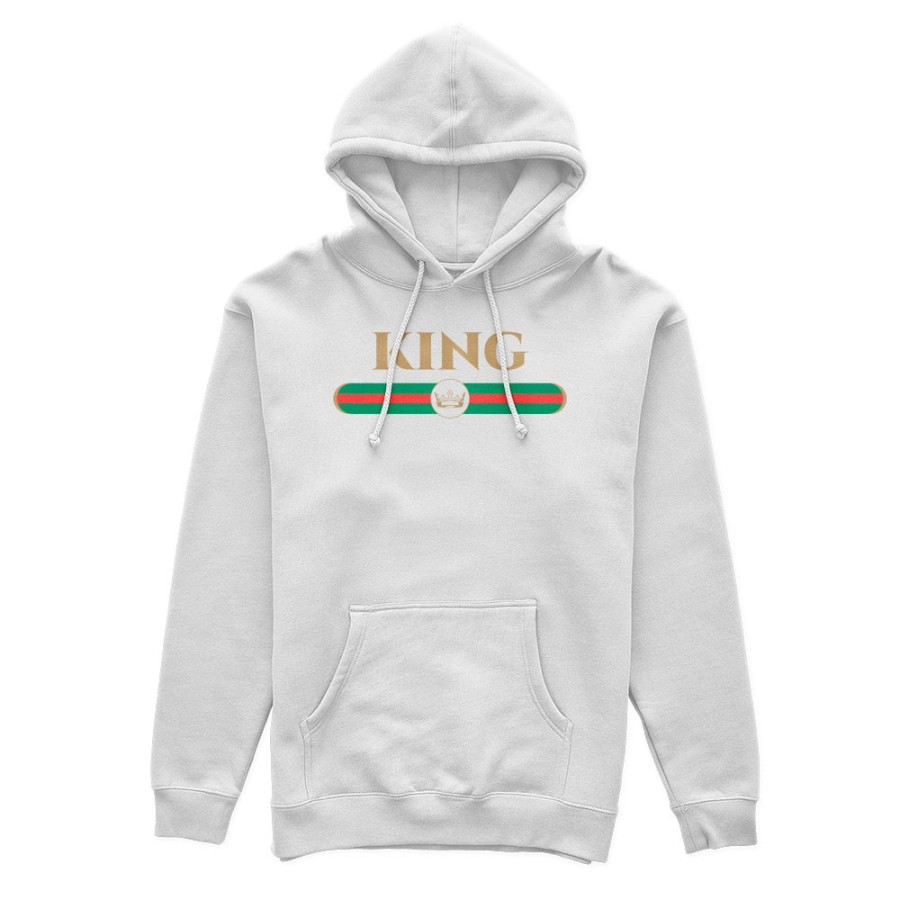 Felpa uomo personalizzabile con nome king brand di lusso Love