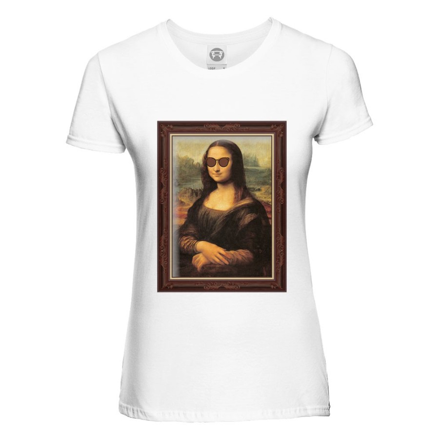 T-shirt donna la gioconda Arte