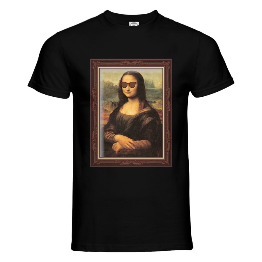 T-shirt uomo la gioconda Arte