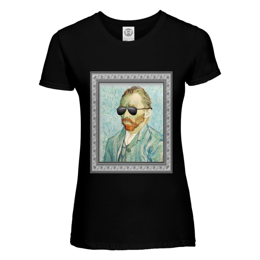 Maglia donna il selfie di van gogh Arte