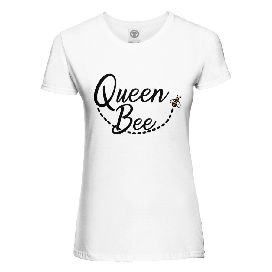 T-shirt donna queen bee Frasi