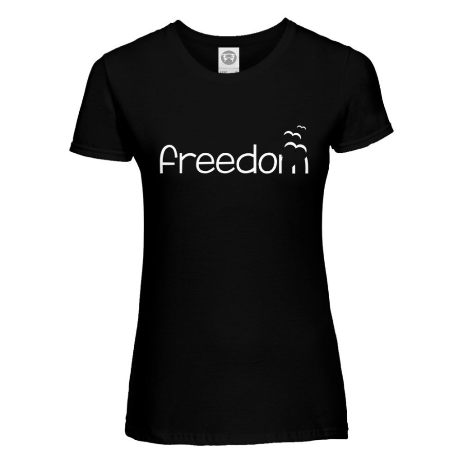 Maglia donna freedom Frasi