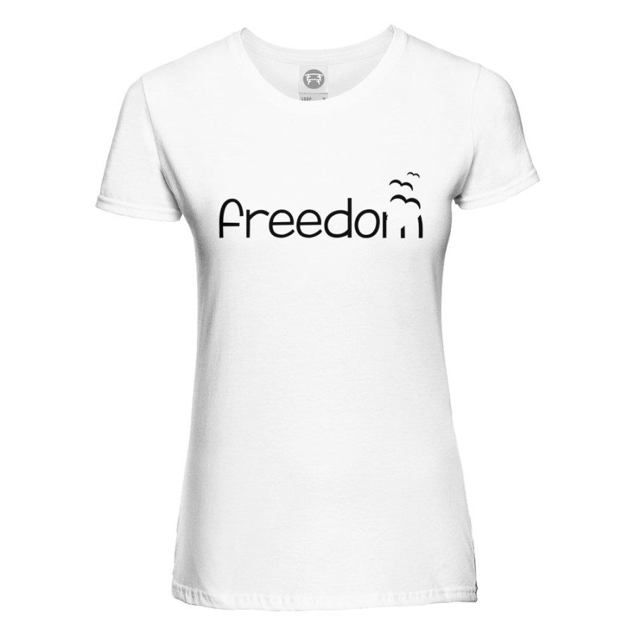 Maglia donna freedom Frasi