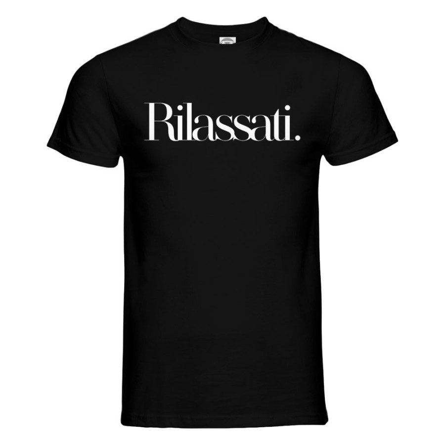 T-shirt uomo rilassati Frasi