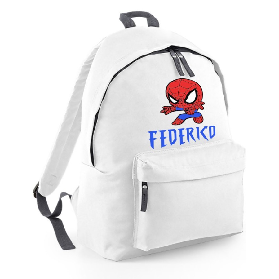 Zaino personalizzato con nome baby spiderman Cartoon