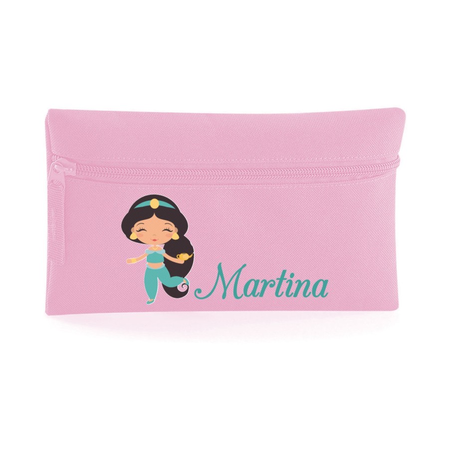 Astuccio personalizzato con nome baby principessa jasmine Cartoon