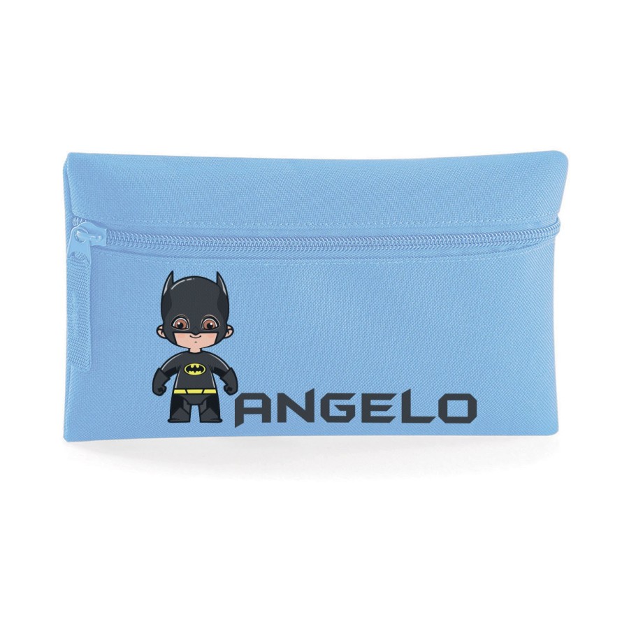 Astuccio personalizzato con nome baby batman Cartoon