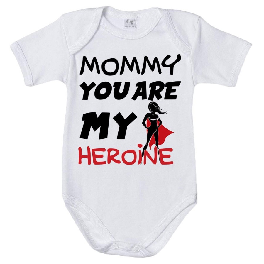 Body neonato mommy you are my heroine Per la mamma