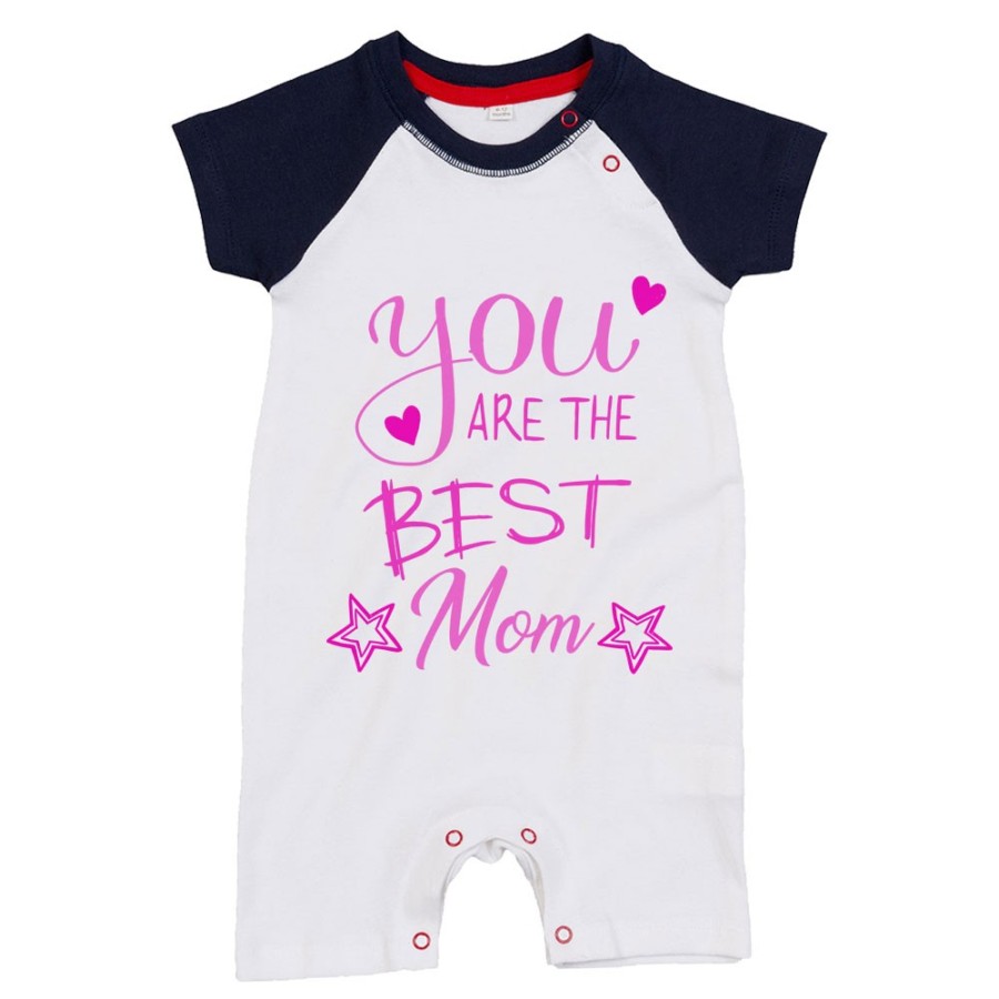 Pagliaccetto neonato you are the best mom star Per la mamma