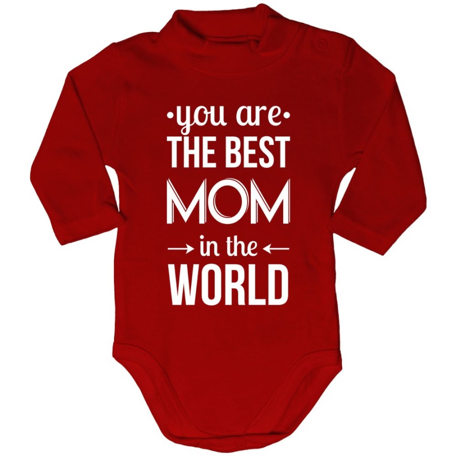 Body lupetto neonato you are the best mom in the world Per la mamma