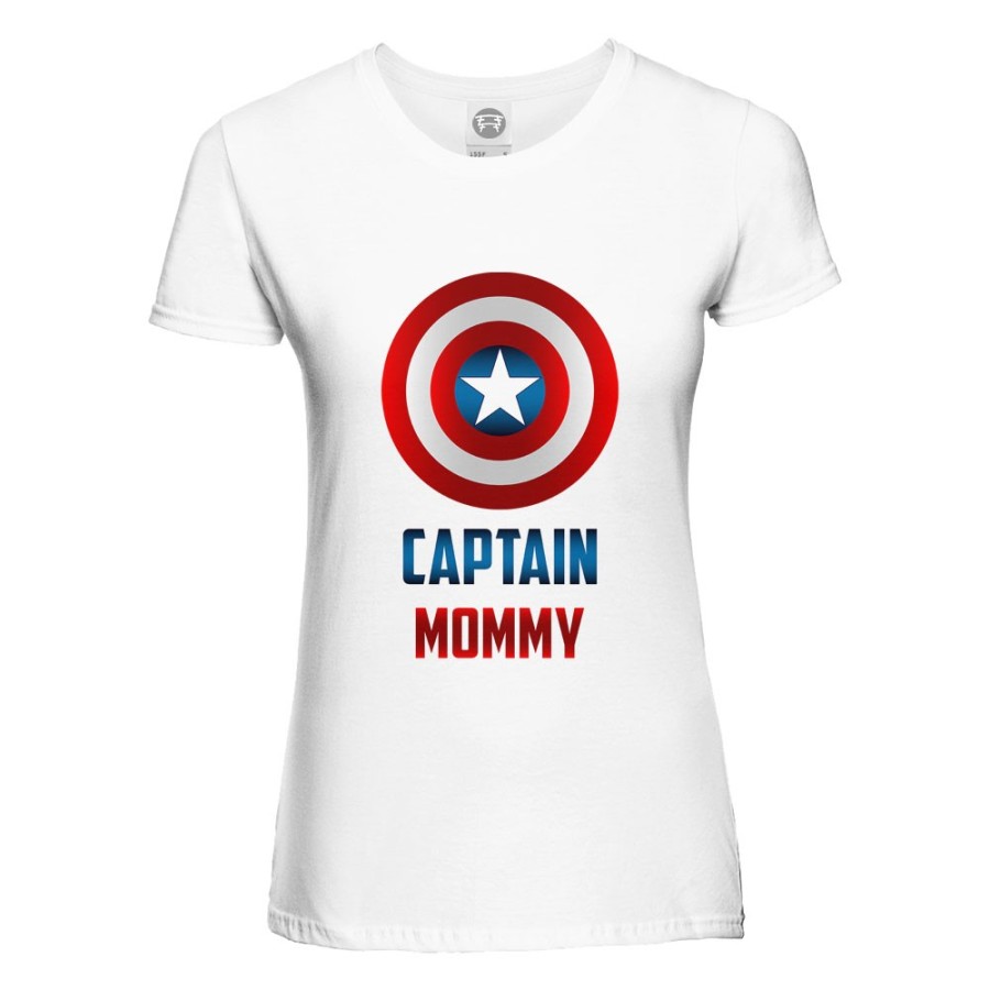 T-shirt donna captain mommy Per la mamma