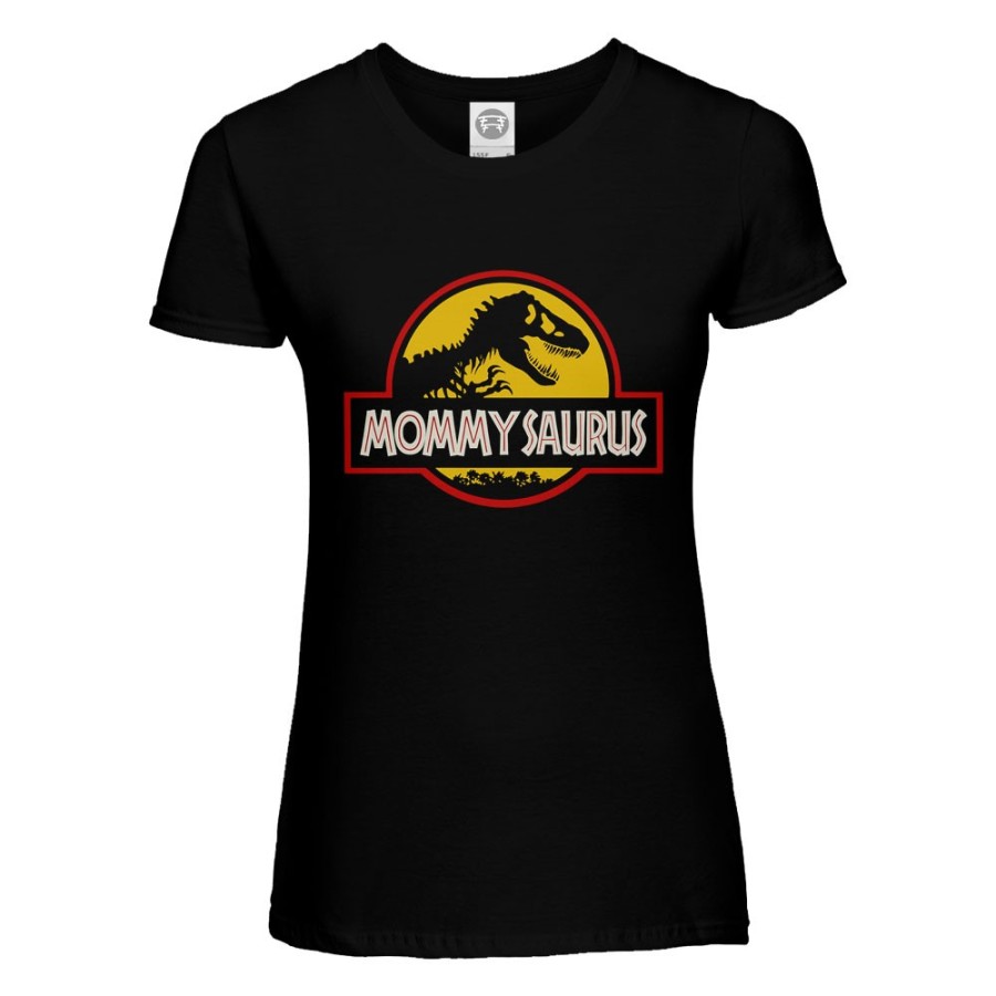 T-shirt donna mommy saurus jurassic Per la mamma