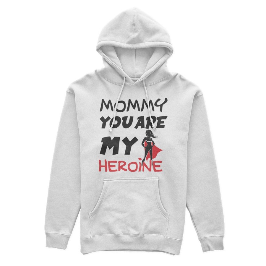 Felpa donna mommy you are my heroine Per la mamma