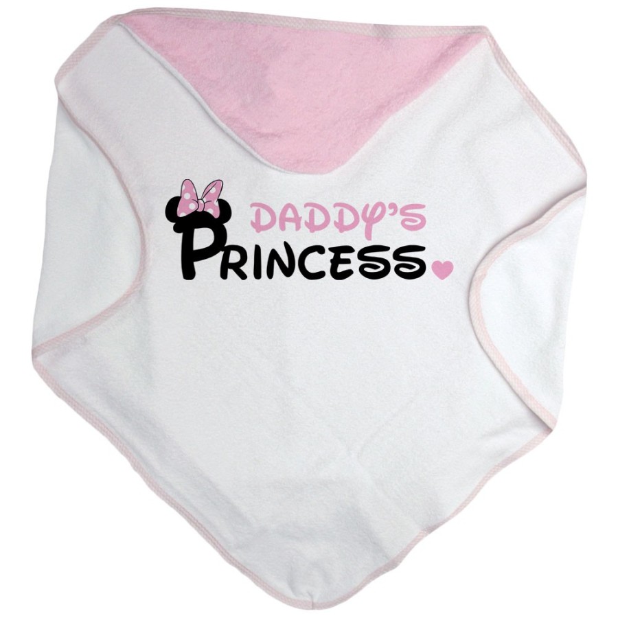 Accappatoio neonato daddy's pince princess mickey Per il papà