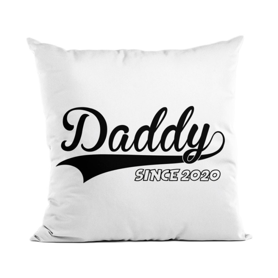 Cuscino con anno personalizzato daddy since Per il papà