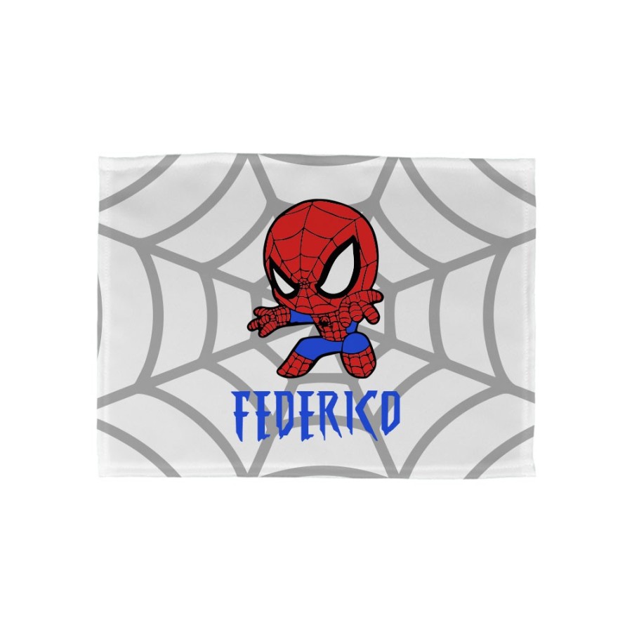 Tovaglietta personalizzata con nome baby spiderman Cartoon