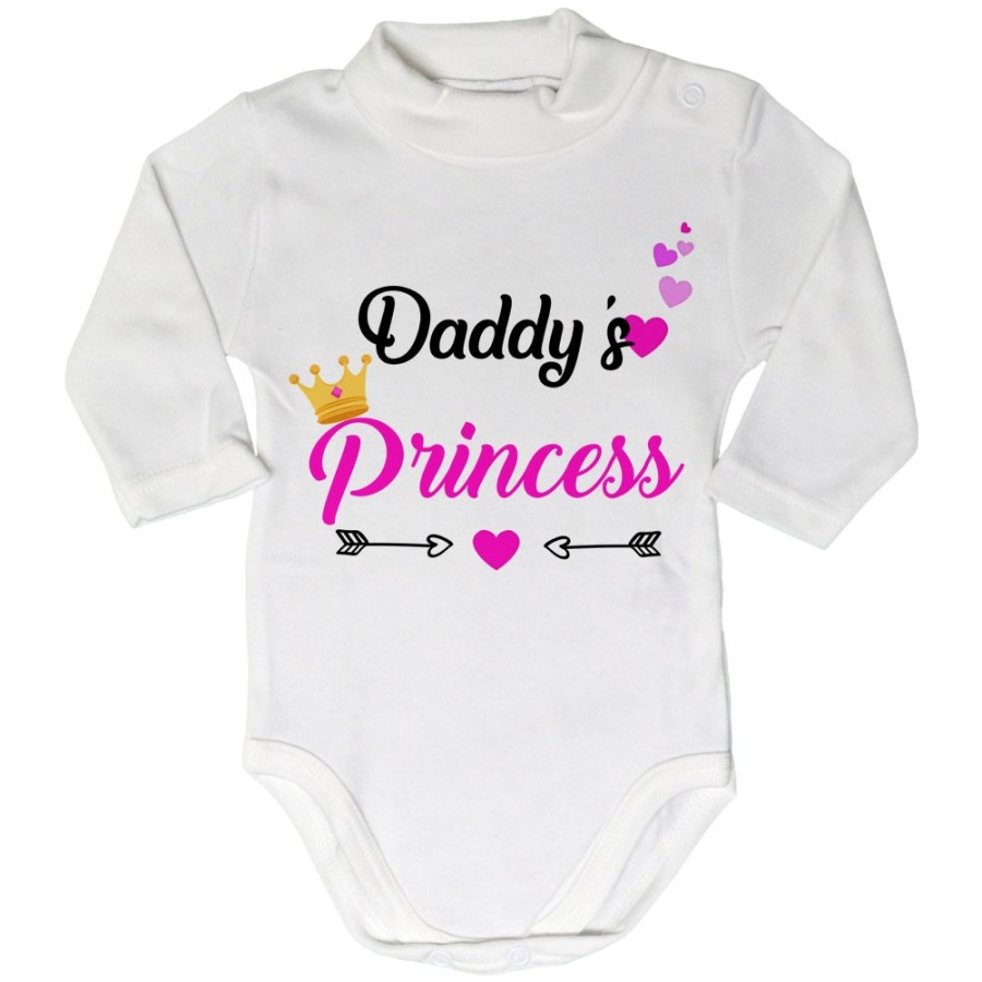 Body lupetto neonato daddy's prince princess Per il papà