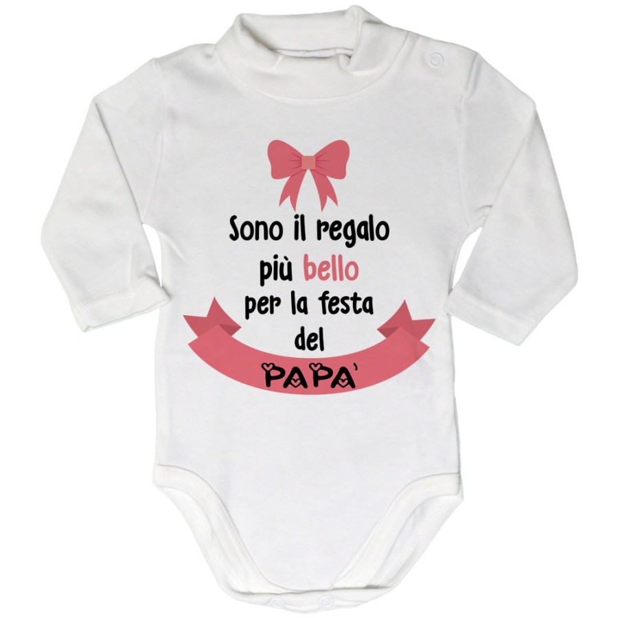 Body lupetto neonato sono il regalo più bello per la festa del papà Per il papà