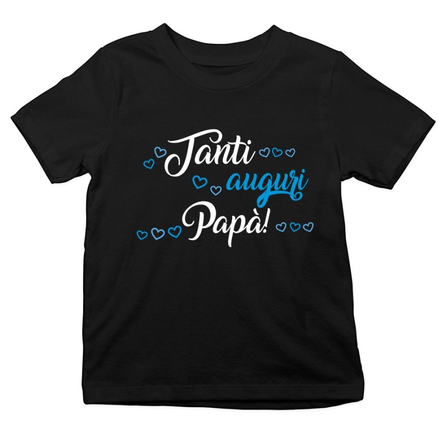 T-shirt bambino tanti auguri papà Per il papà