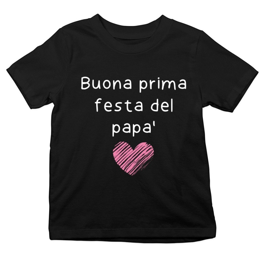 T-shirt bambino buona prima festa del papà Per il papà