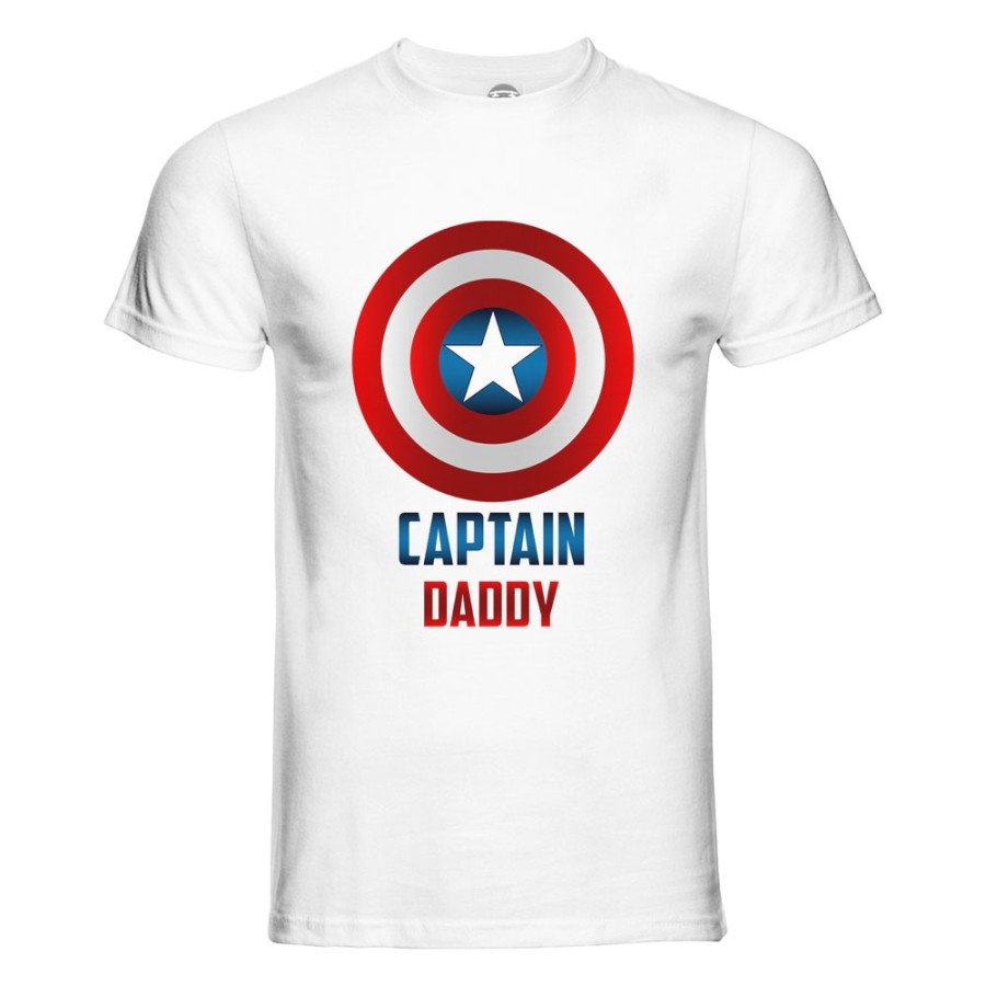 T-shirt uomo captain daddy Per il papà