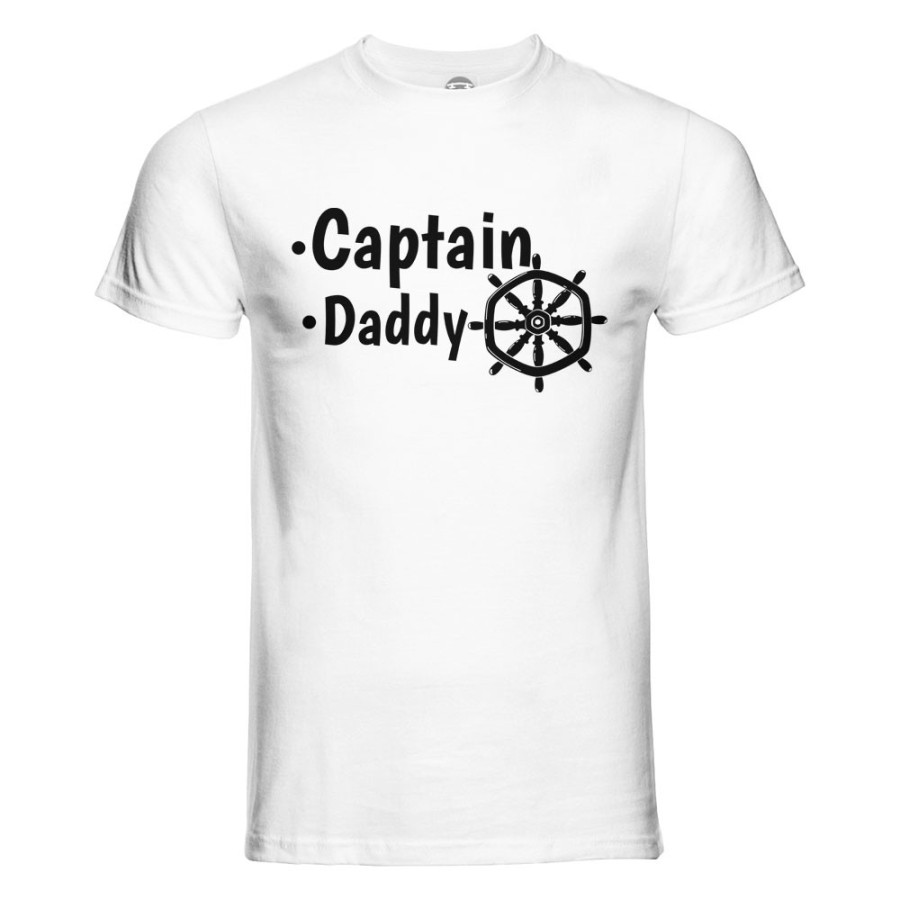 T-shirt uomo captain daddy Per il papà