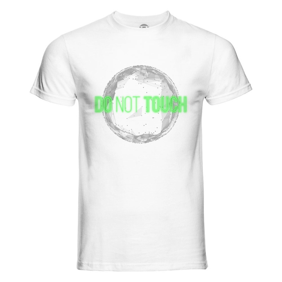 T-shirt uomo do not touch the world neon edition DNT