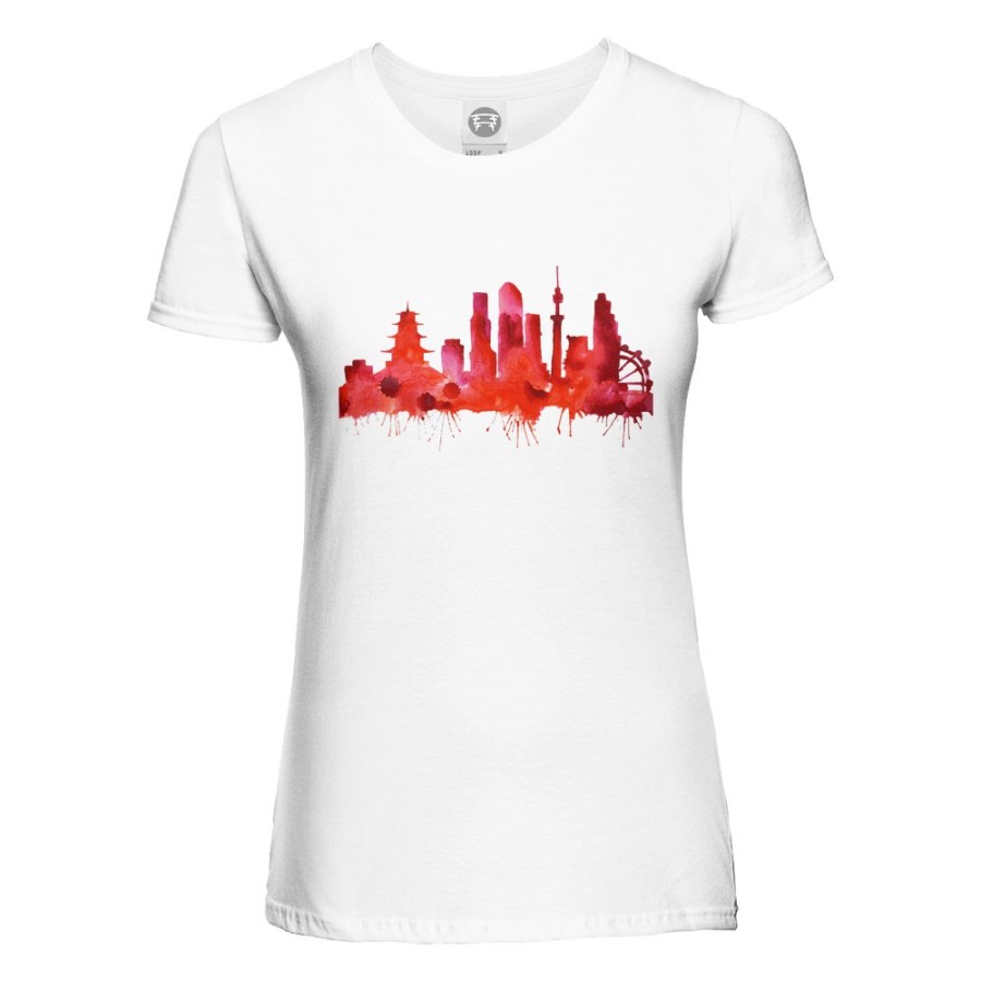 Maglia donna tokyo watercolor City