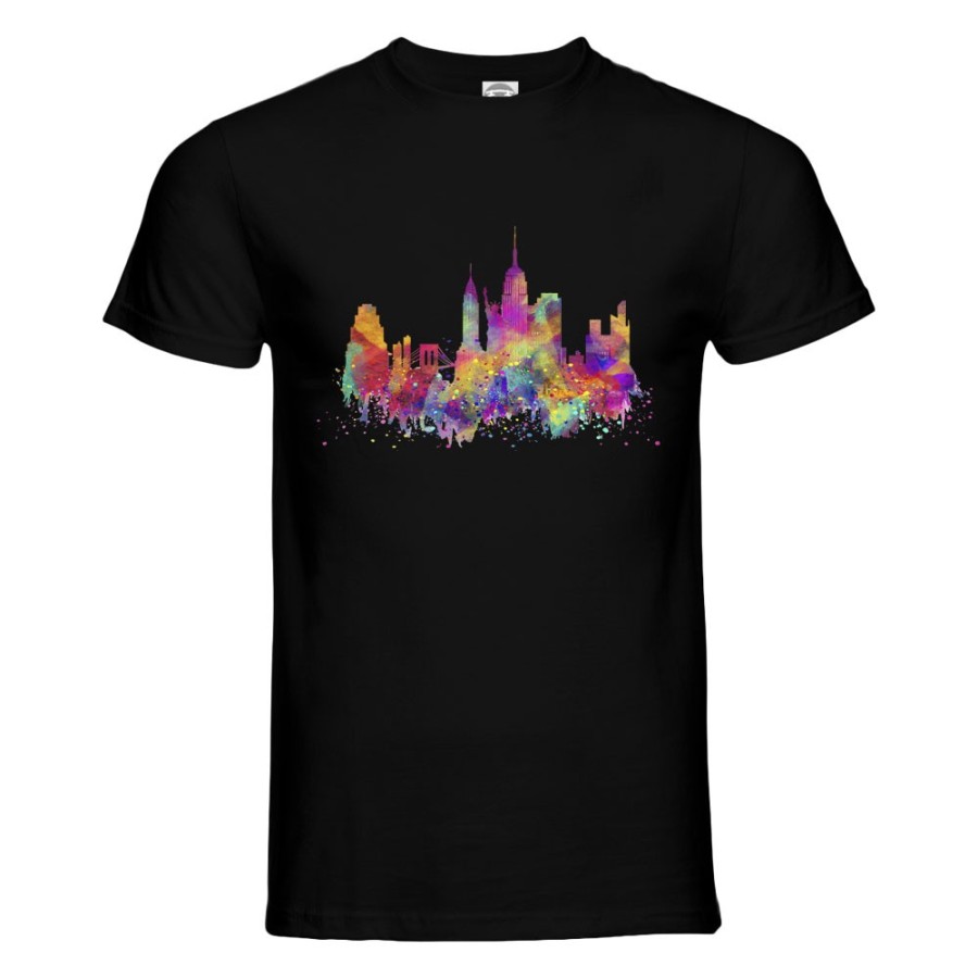 Maglia uomo new york watercolor City