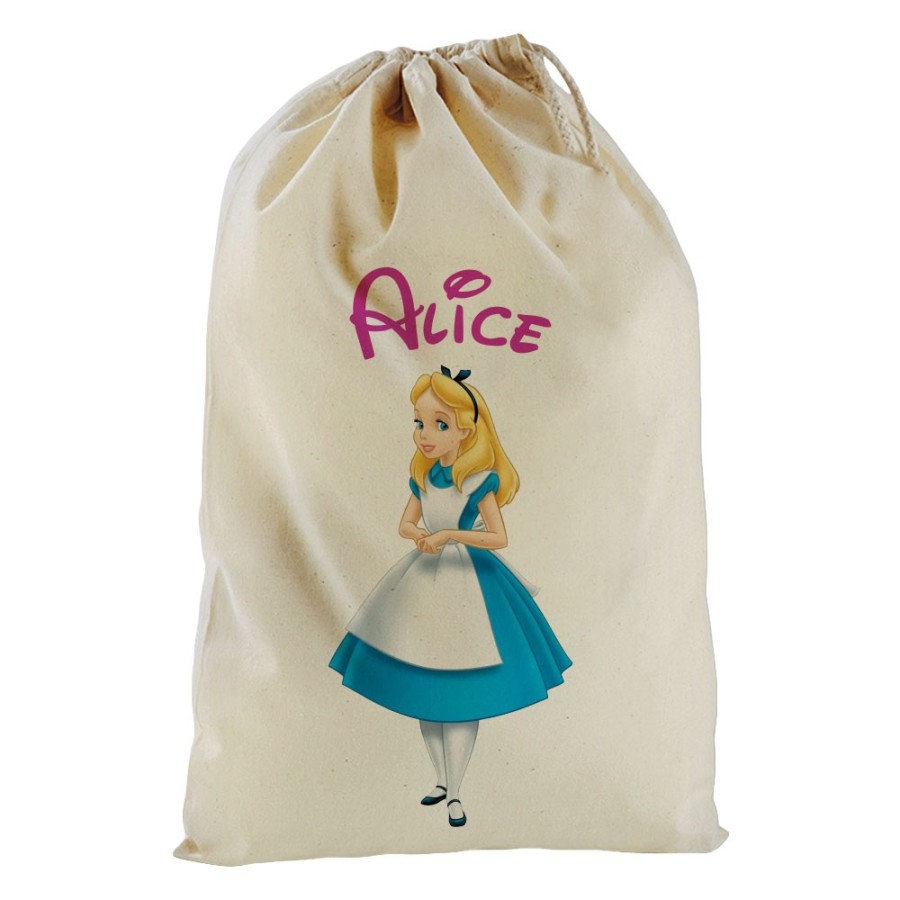 Sacco mare personalizzato con nome alice Cartoon