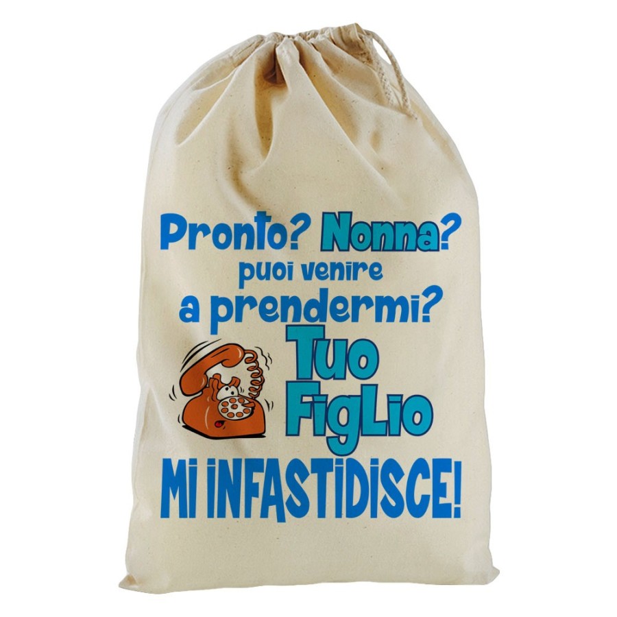 Sacchetto nascita bimbo pronto nonna nonno? puoi venire a prendermi? tua figlio mi infastidisce Per i nonni