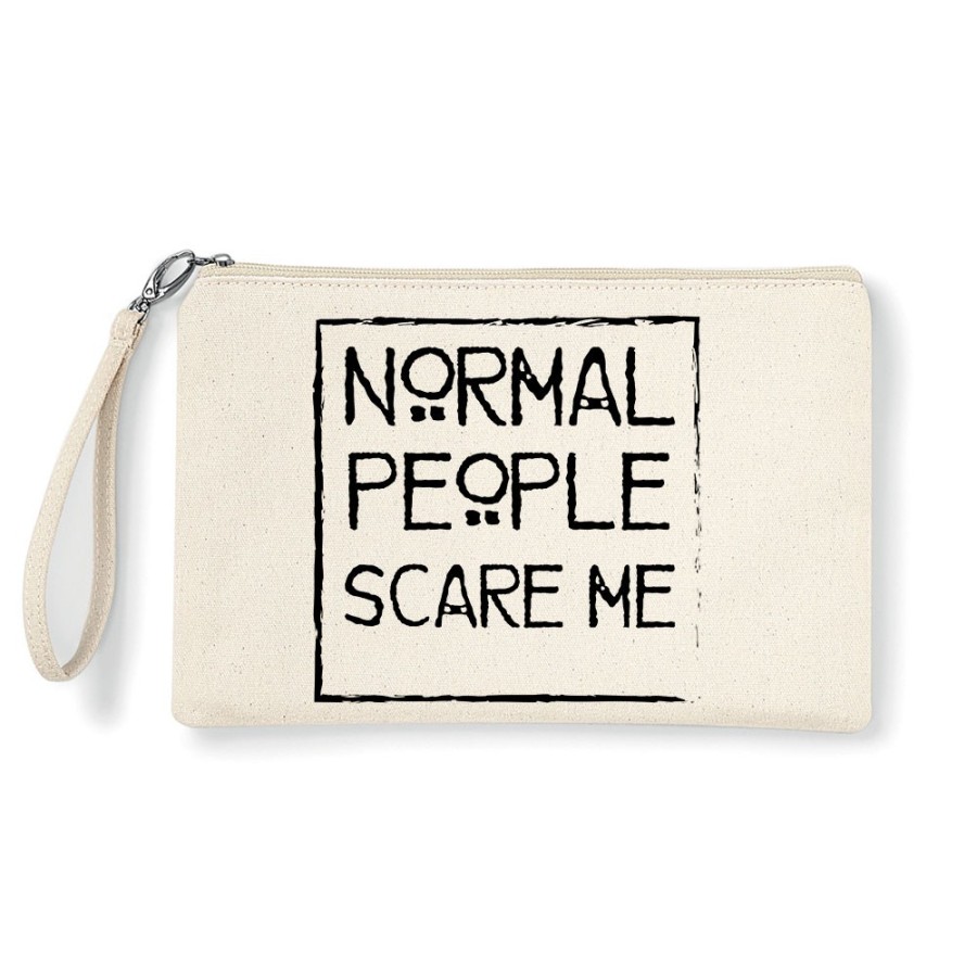 Pochette normal people scare me Frasi