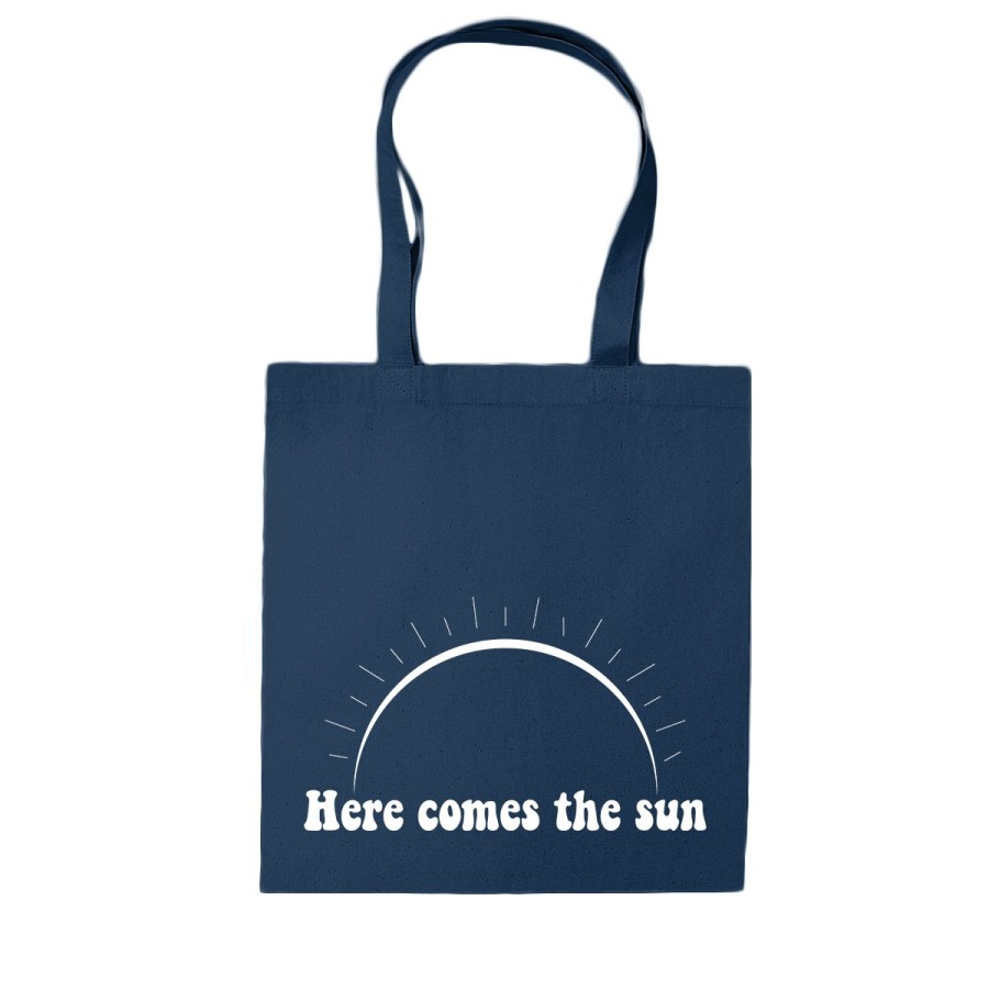 Shopper bag here comes the sun Frasi