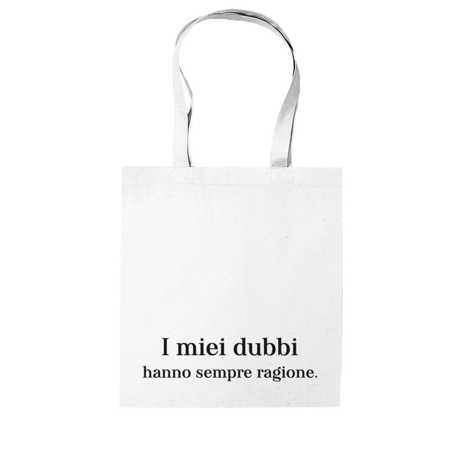 Shopper bag i miei dubbi hanno sempre ragione Frasi