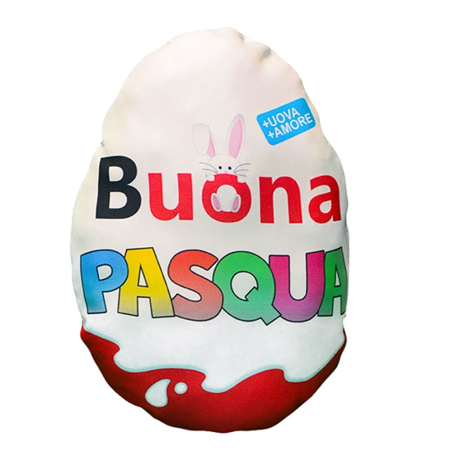 Cuscino a forma di ovetto buona pasqua Pasqua