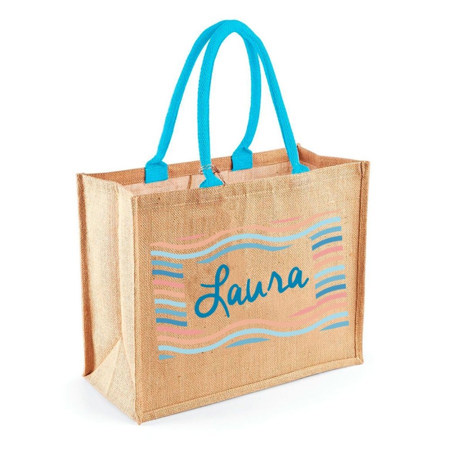 Borsa mare onde personalizzata con nome Summer