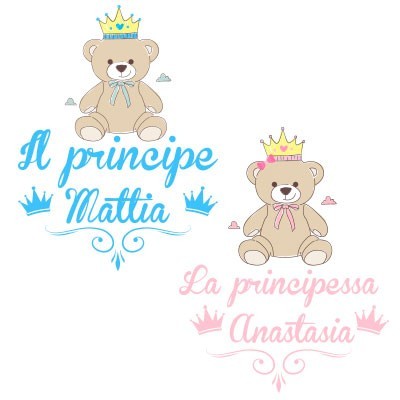 E orsetto il principe la principessa